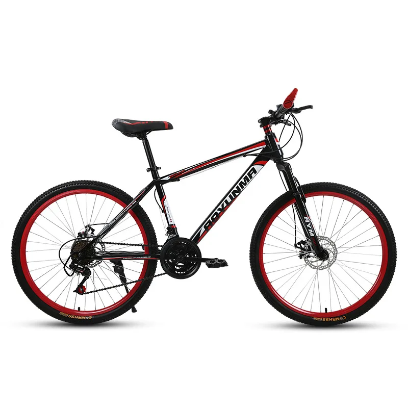 

Hot-selling adult mountain bikes 26-inch Mtb bicycles with double disc brakes 21/24/27 speed mountain bikes