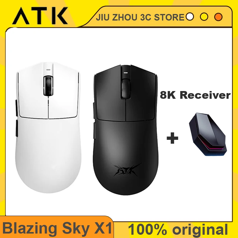 

VGN ATK Blazing Sky X1 PRO MAX Mouse Paw3950 Wireless Dual Mode Lightweight PC Gaming Esports Office Ergonomics Mouse Custom