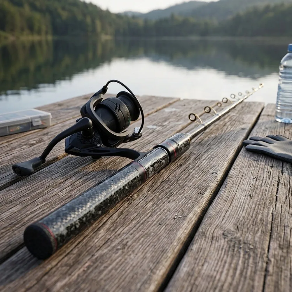 For Trout Fishing UL Fishing Rod For Portable Travel Ultra-light Design High Sensitivity Tip Collapsible Structure