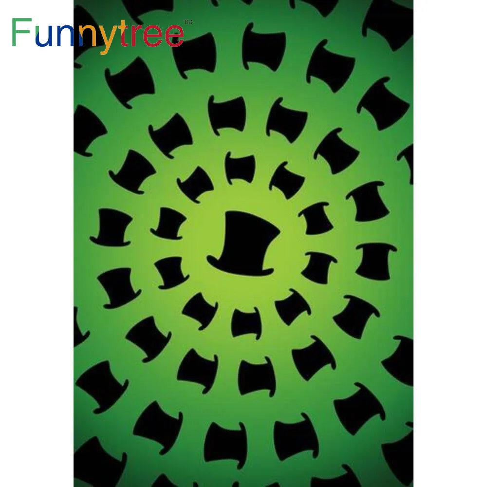 Funnytree 마법의 생일 배경 원더 랜드 티 파티 단계 및 반복 베이비 샤워 사진 소품 장식 배경