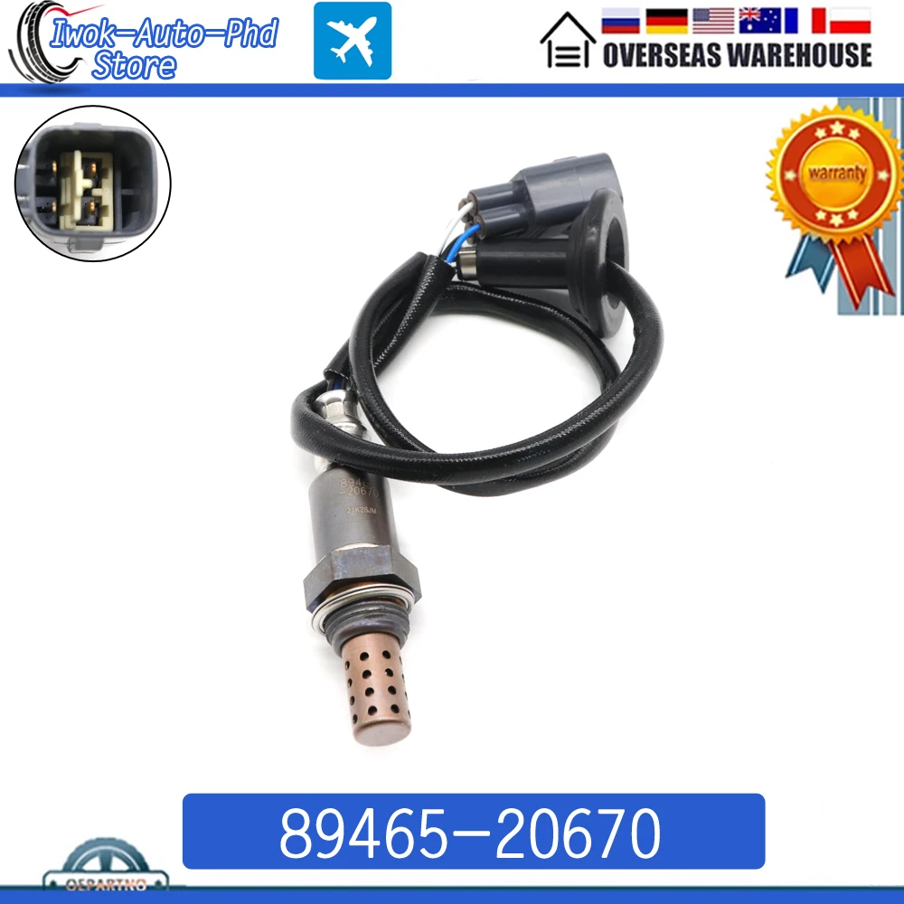 89465-20670 Car Air Fuel Ratio O2 Lambda Oxygen Sensor For Toyota Celica 1.8 16V 1999-2005 8946520670 234-4604