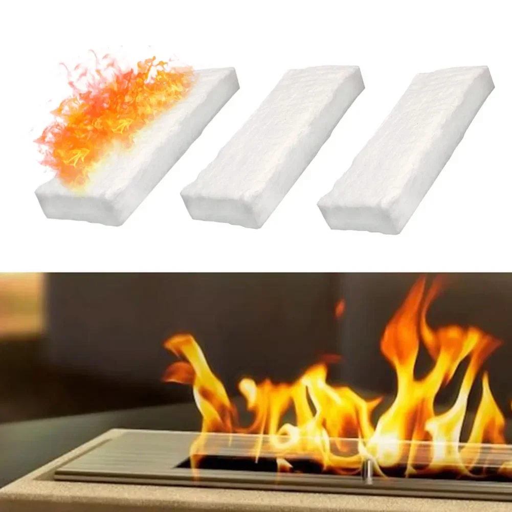 

3pc Calcium-magnesium-silicate Fibres Firplace Firebox Safety Bio Fire For Wood Stove For Heat Stove Accessories