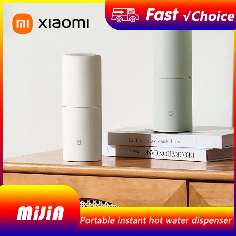

Портативный мгновенный диспенсер для горячей воды Xiaomi Mijia, офисный домашний настольный электрический чайник, термостат, портативный водяной насос, быстрый нагрев