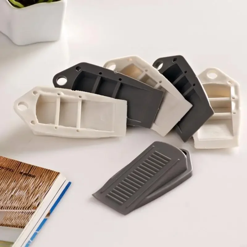 

2Pcs AntiCollision PVC Door Stoppers Nonslip Decorative Door Stop Soft Doorstop Door Rear Retainer Enduring 15UB