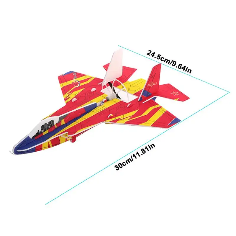 Electric Airplane Toy Flying Toys For Kids USB Rechargeable Model Airplane Electric Birthday Christmas New Year Gift For 7-14