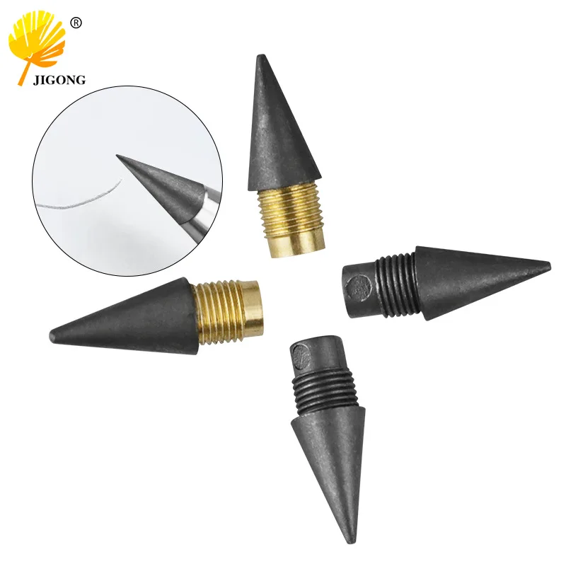 Black Technology No-sharpening Pencil Head Graphite Pencil Replacement Head No Ink Not Breaking Student Writing Sketch HB Pencil