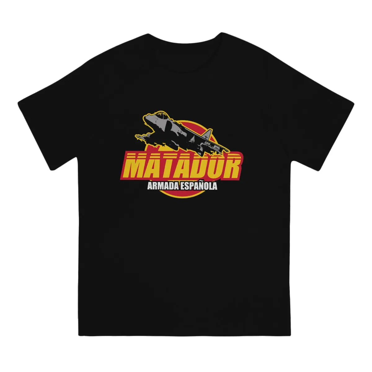 Men's T-Shirt AV8B Matador Vintage Pure Cotton Tees Short Sleeve Airplane Lover T Shirts O Neck Tops Summer