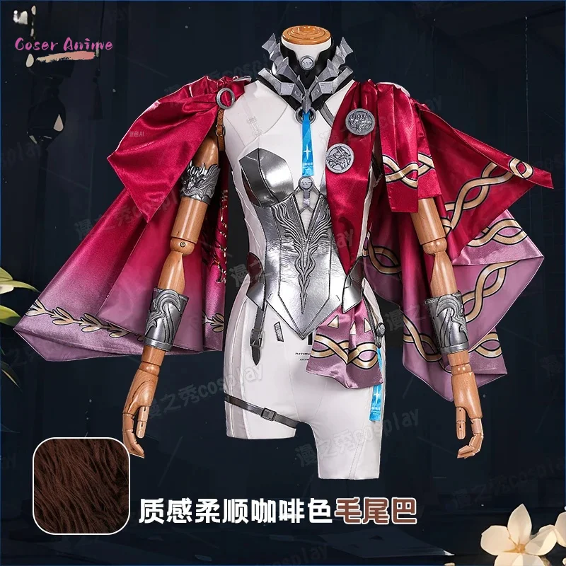 

Lupa Cosplay Costume Game Wuthering Waves Uniform Halloween Carnival Party Christmas Play Role Clothes Clothing