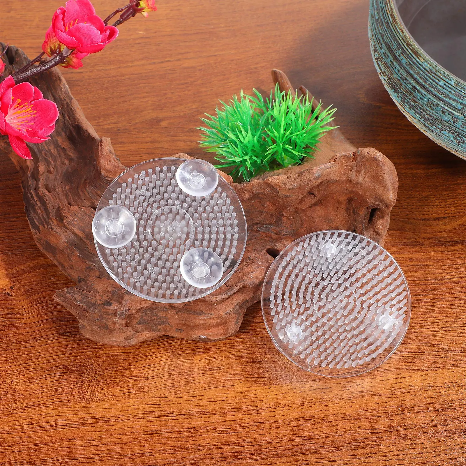 

2 pcs Flower Arrangement Holder Plastic Material Easy Use Home Flower Frog Floral Grid For Vase Decor Shop Accessories
