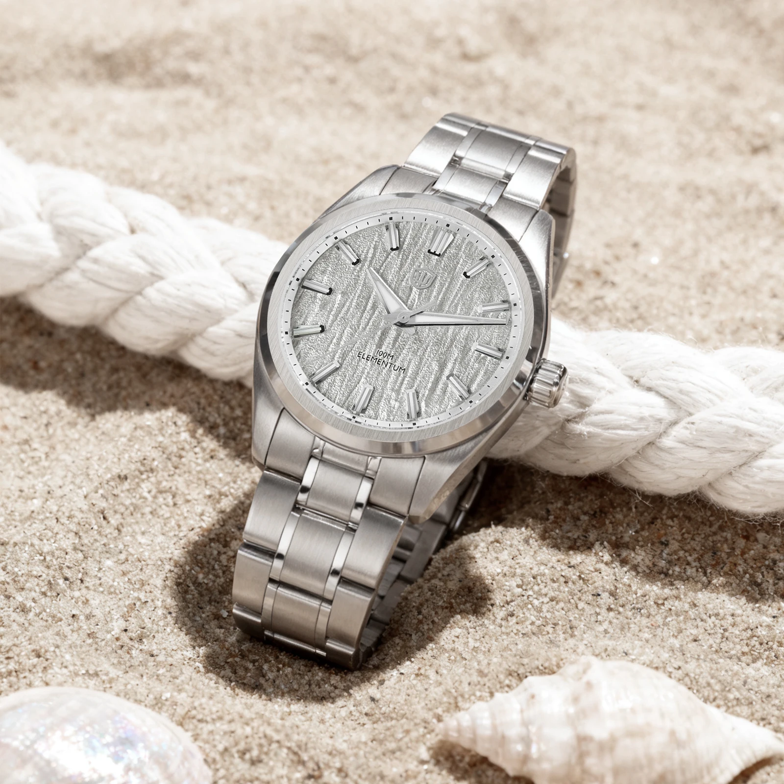 Watchdives WD0003C VH31 腕時計 グレー バーク ダイヤル クォーツ時計 