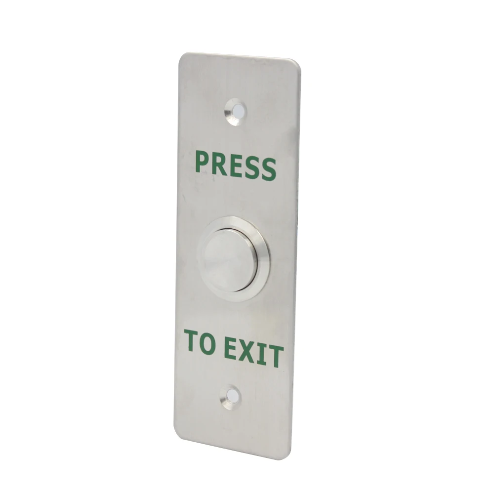 S403D Door Exit Button Release Push Switch Stainless Steel Alloy exit button IP65 Waterproof for Access Control System