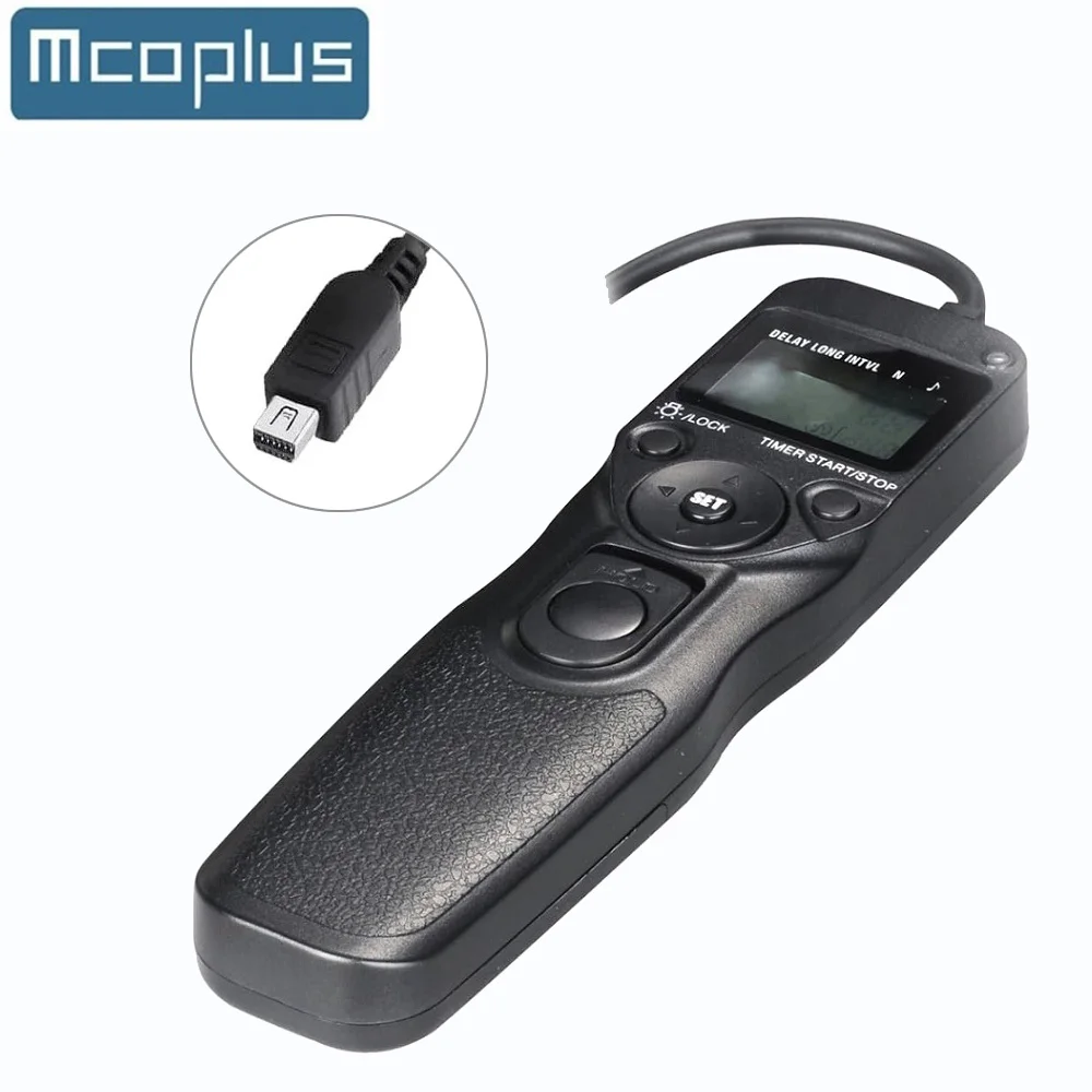 Mcoplus RM-UC1 Timing Remote Control with Intervalometer for Olympus OM-D E-M1 E-M5 II E-M10 Mark II Pen-F E-PL8 E-PL7 E-PL6