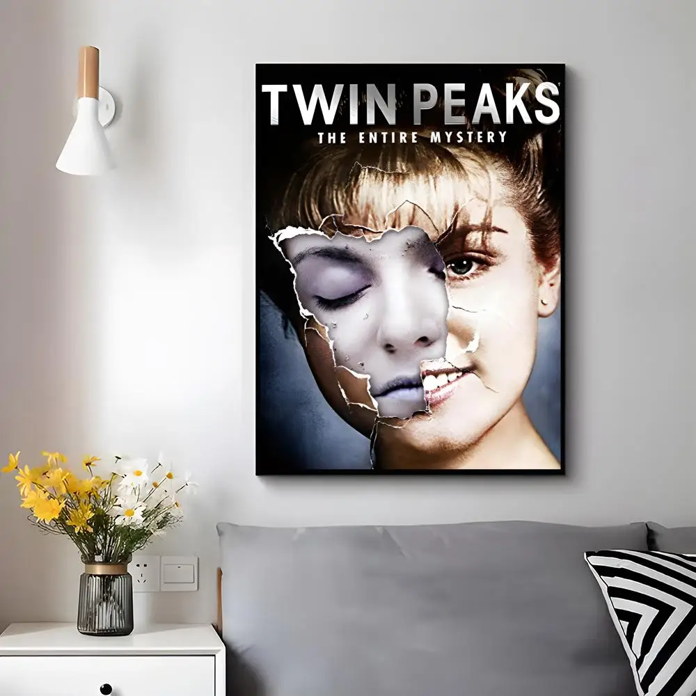Mystery Series T-twin Peaks Poster Trendy Aesthetic Wall Decor for Dorm & Bedroom