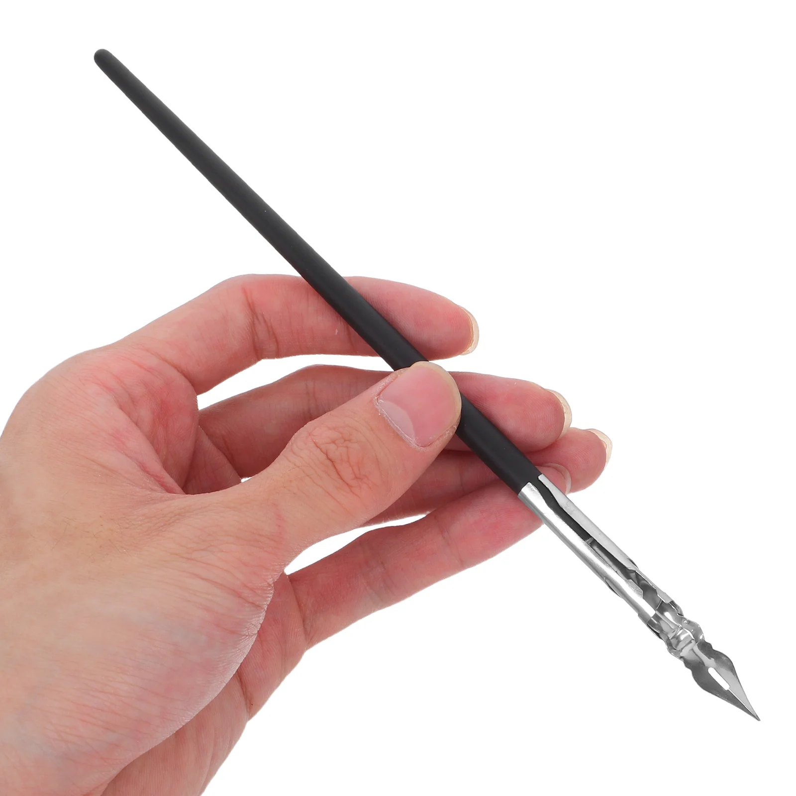 

6Pcs Metal Dip Pen Set Premium Fluid Writing Tool for Comic Calligraphy Sketching Art Drawing School Office Supplies Equipment