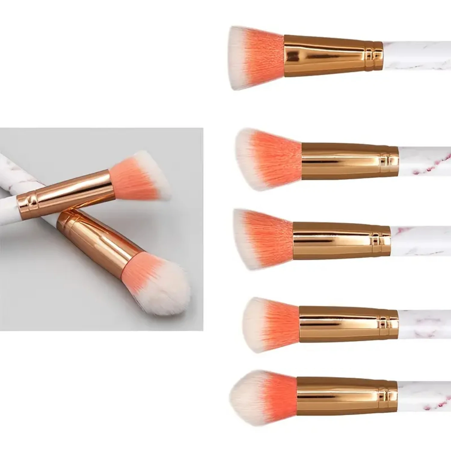10pcs Makeup Brushes Set for Powder, Eye Shadow, and Blush