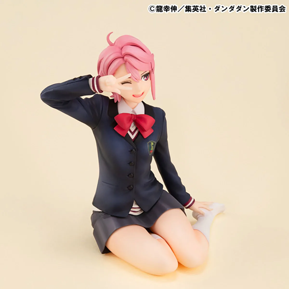 Original Megahouse G.E.M. Series Dandadan Tenohira Aira Shiratori 8.5cm Anime Figure Kawaii Doll Collectible Model Toy