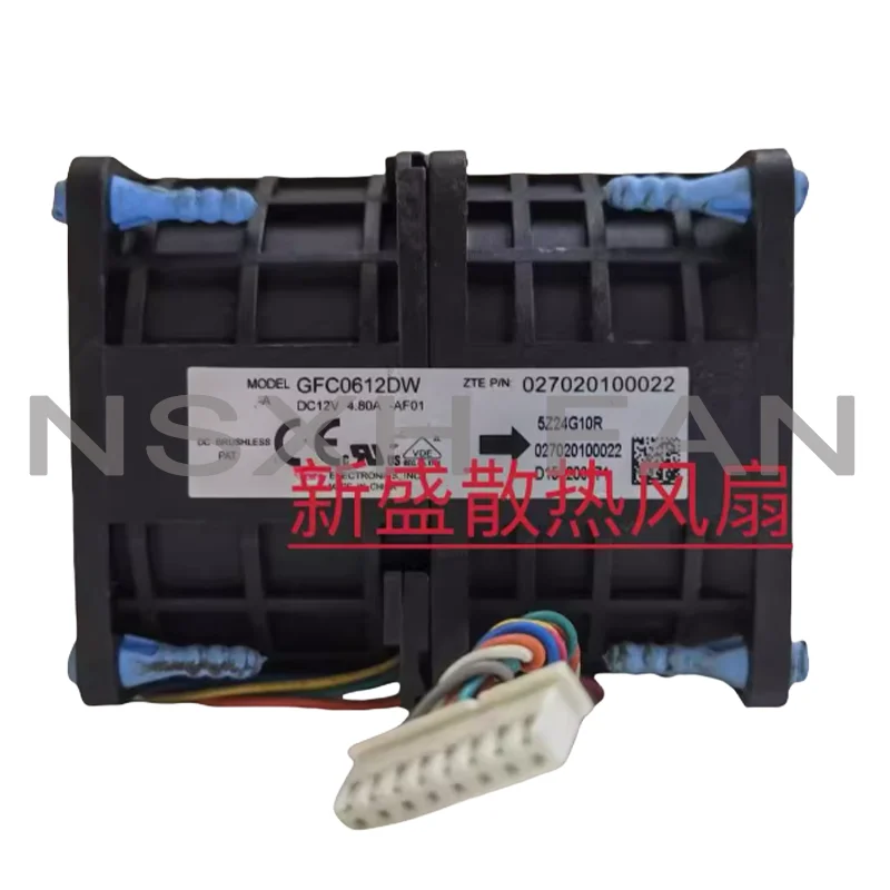 

GFC0612DW 6076 12v 4.80A 6CM Ultra-violent Modified Pressurized Cooling Fan