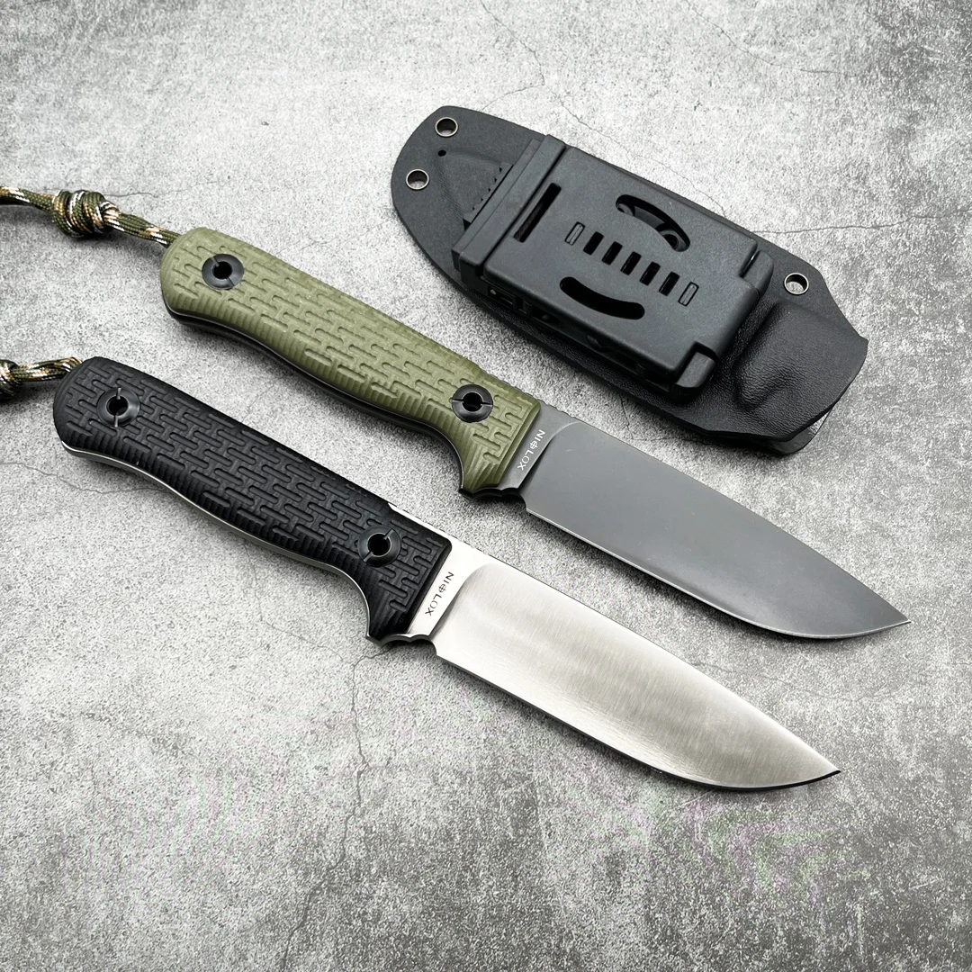 PF Force Jungle survival Fixed knife with sheath Outdoor Camping Hunting gear Portable Pocket Hiking Knives