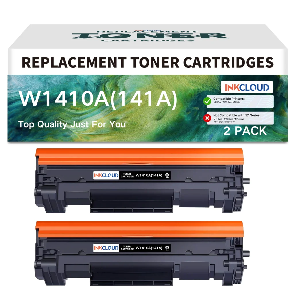 

INKCLOUD 141A Compatible 141 A Toner Replacement for HP 141A W1410A 141X W1410X Black Laserjet Pro M110w MFP M140w M139