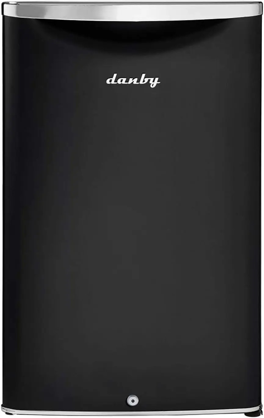 DAR044A6MDB-6 4.4 Cu.Ft. Mini Fridge, Compact Refrigerator for Bedroom, Living Room, Bar, Dorm, Kitchen, Office, E-Star Ra