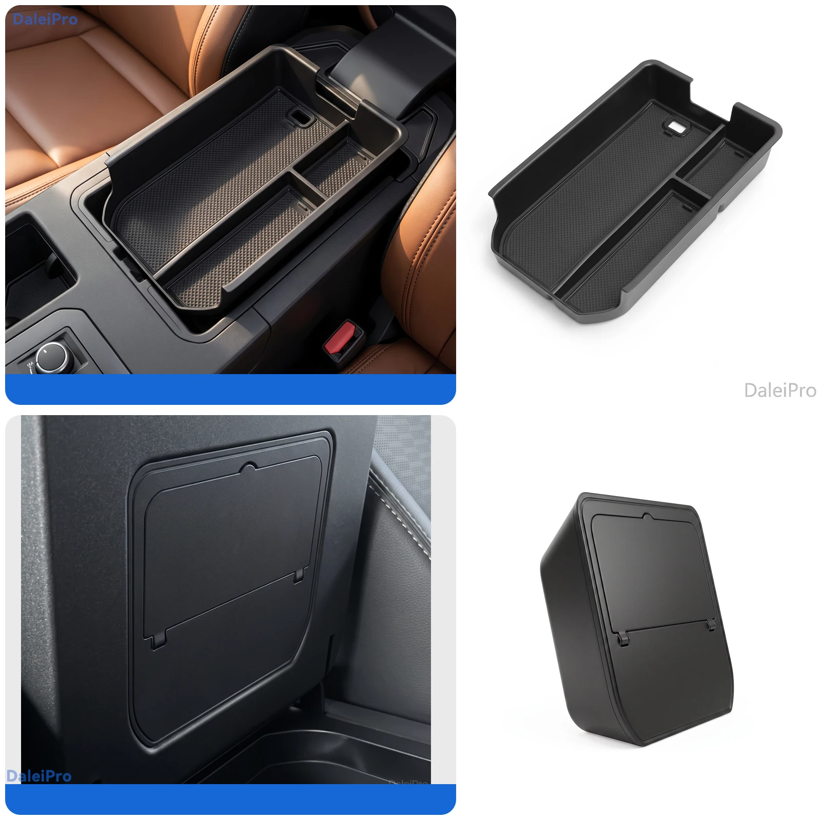 For Toyota Land Cruiser 250 Prado J250 LC250 2024 2025 2026 Armrest Storage Box, Hidden Storage Box Tray Interior Accessories
