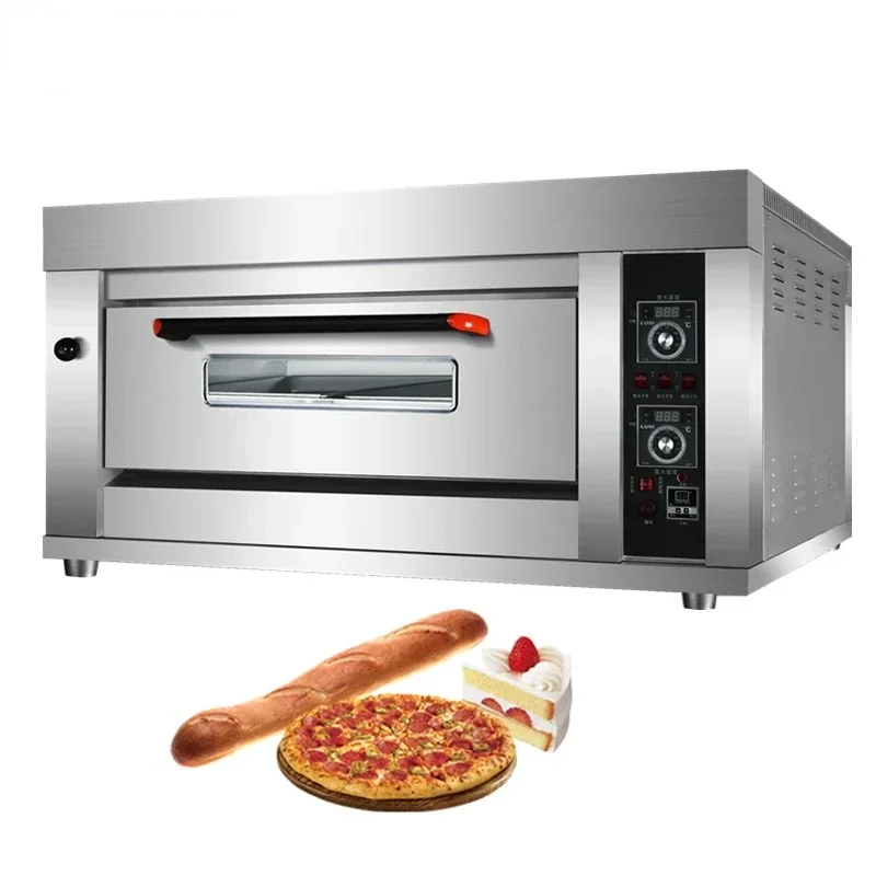 Commercial deck outdoor bakery cake toaster bread baking horno para pan a electric gas pizza oven gas oven price for sale bakery