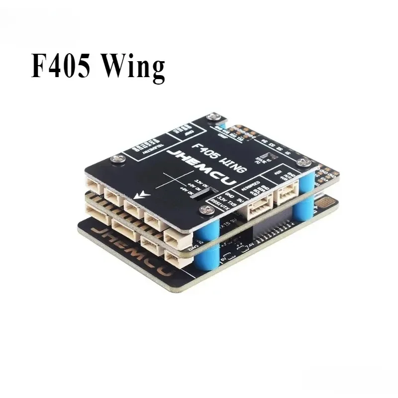 BoMasM1pcs JHEMCU F405 Wing APP Flight Controller INAV 5V With Built-in Barometer Gyroscope OSD Blackbox BEC