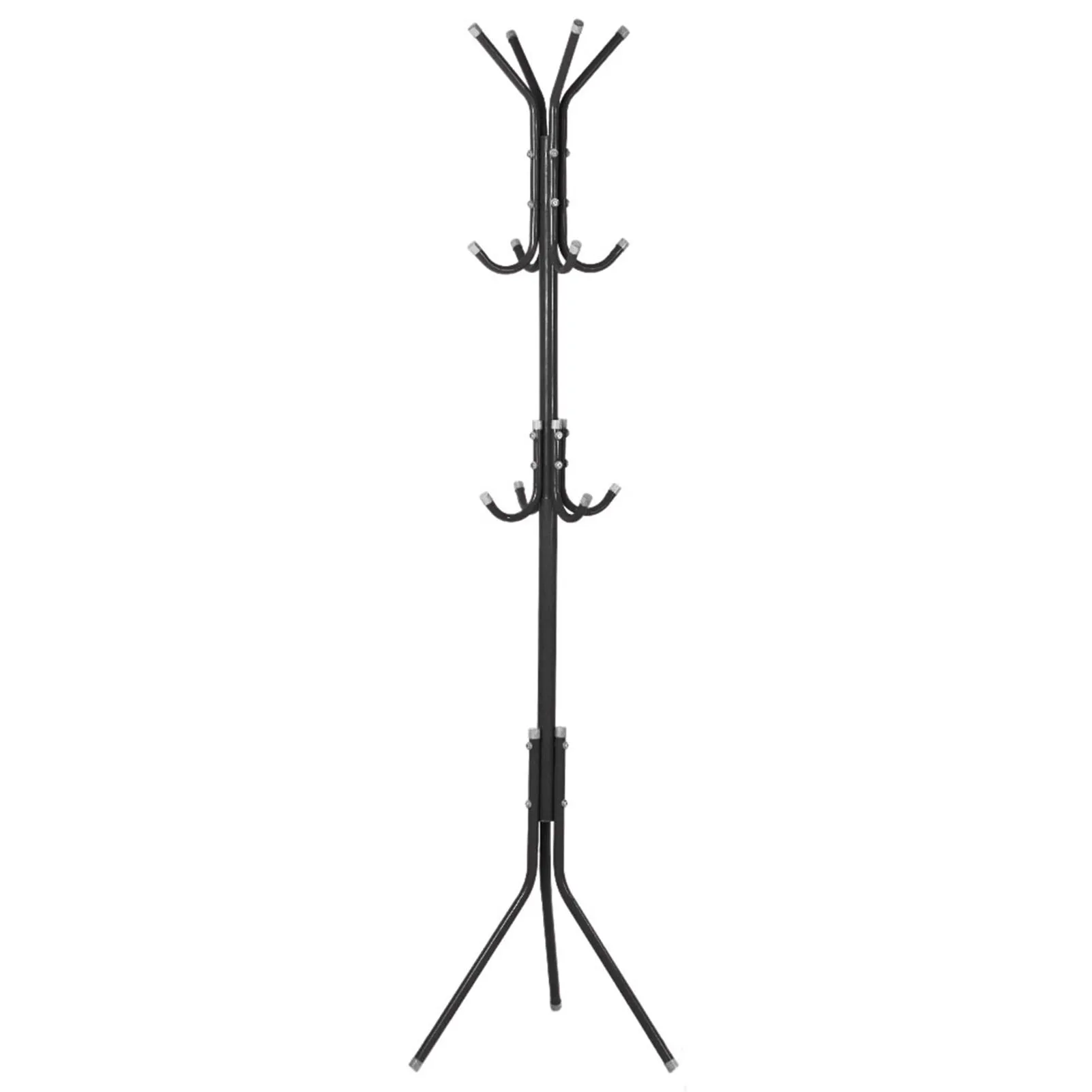 Multi Hook Metal Coat Hat Rack Tree Stand Clothes Bag Hanger Organizer for Home Bedroom Coat Clothes Stand Coat Hat Tree Stand image 4