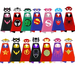 Capas de super-herói para meninos e meninas, Cartoon Dress Up Costumes, Capa de Halloween, Páscoa Party Supplies, Presentes de aniversário