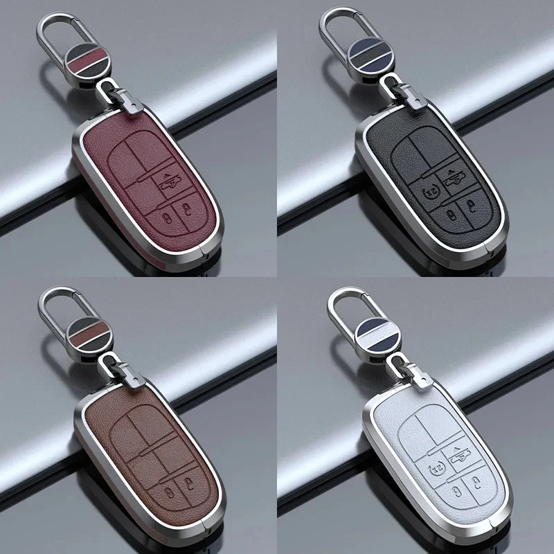 Suitable for Jeep Keycase Guide: Jeep Freedom Hero, Commander of Freedom Everbright, Grand Cherokee leather car shell