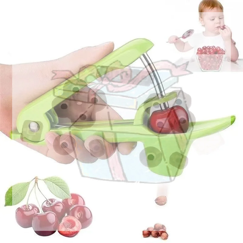 

【CC】Kitchen Accessories Cherry Core Seed Remover Cherry Pitter Food Grade Material One Hand Operation For Baking Jam Making Prep