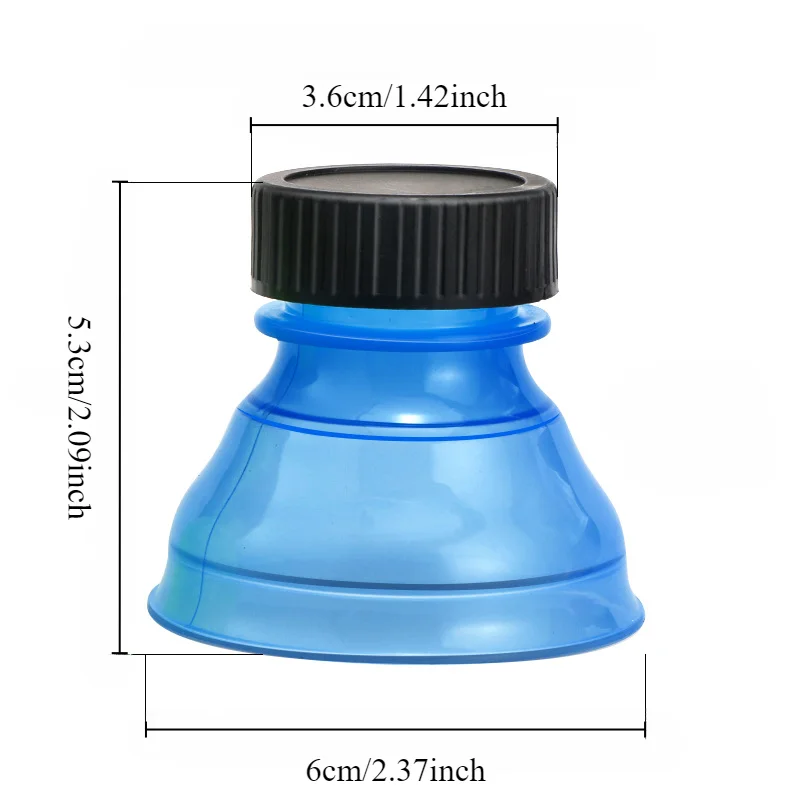 1pc Easy to pull can lid Practical Waterproof Anti-seepage gas Coke cap Prevent overflow and leakage Plastic Spiral lid