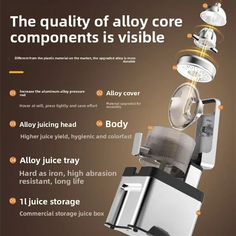 Commercial Orange and Lemon Juicer for Beverage Stalls