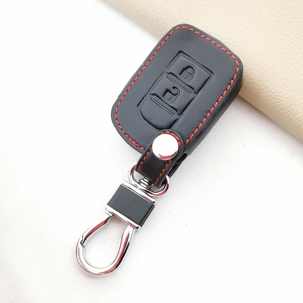 

High Quality Car Key Cover Case For Mitsubishi ASX ASH Outlander Lancer EX Galant Pajero L200 2 Button Keyring Protector