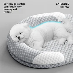 Manta refrescante desenfundable y lavable para perro, colchoneta verano