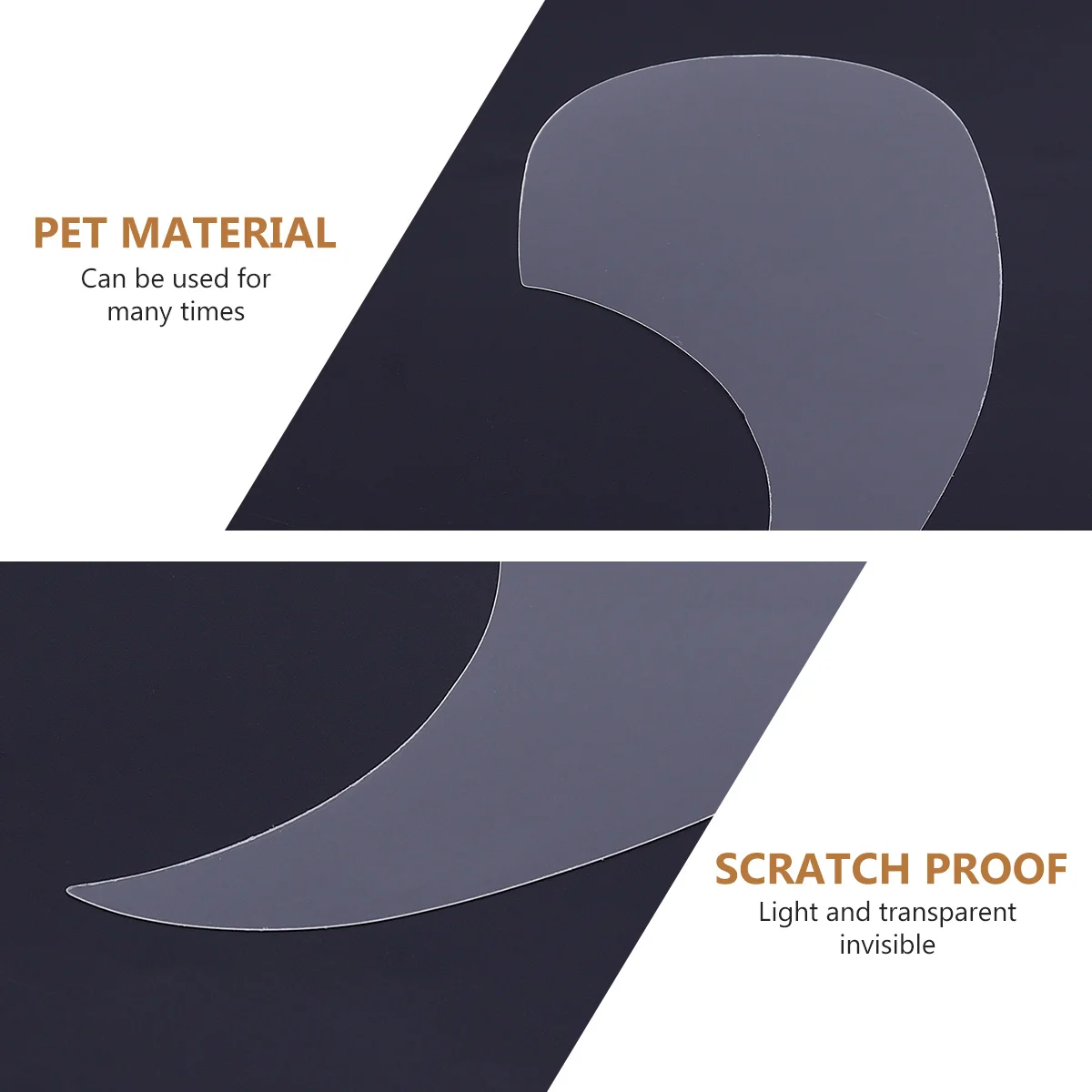 

1Pcs Guitar Pickguard Set Transparent Anti Scratch Protection Exquisite Craftsmanship Long Service Life Guitar Pickguard