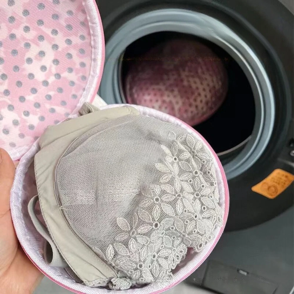 

Underwear Cleaning Balls Underwear Cleaning Laundry Bags Anti-wrinkle Anti-deformation Feature Washable Caps Clear for Underwear