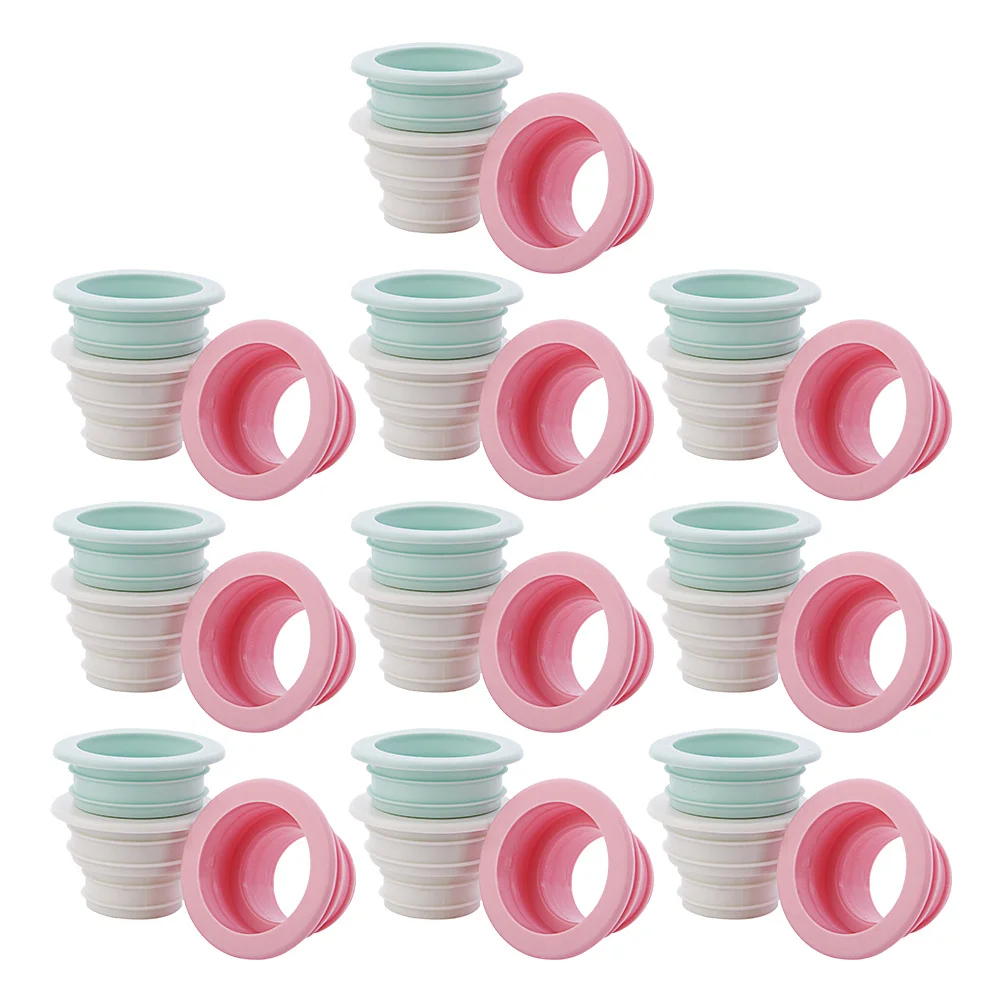 

10Pcs Drain Seal Floor Drain Covers Durable Tpr Bathroom Kitchen Sewer Prevention Plug Odor Stopper Kitchen Sewer Seal