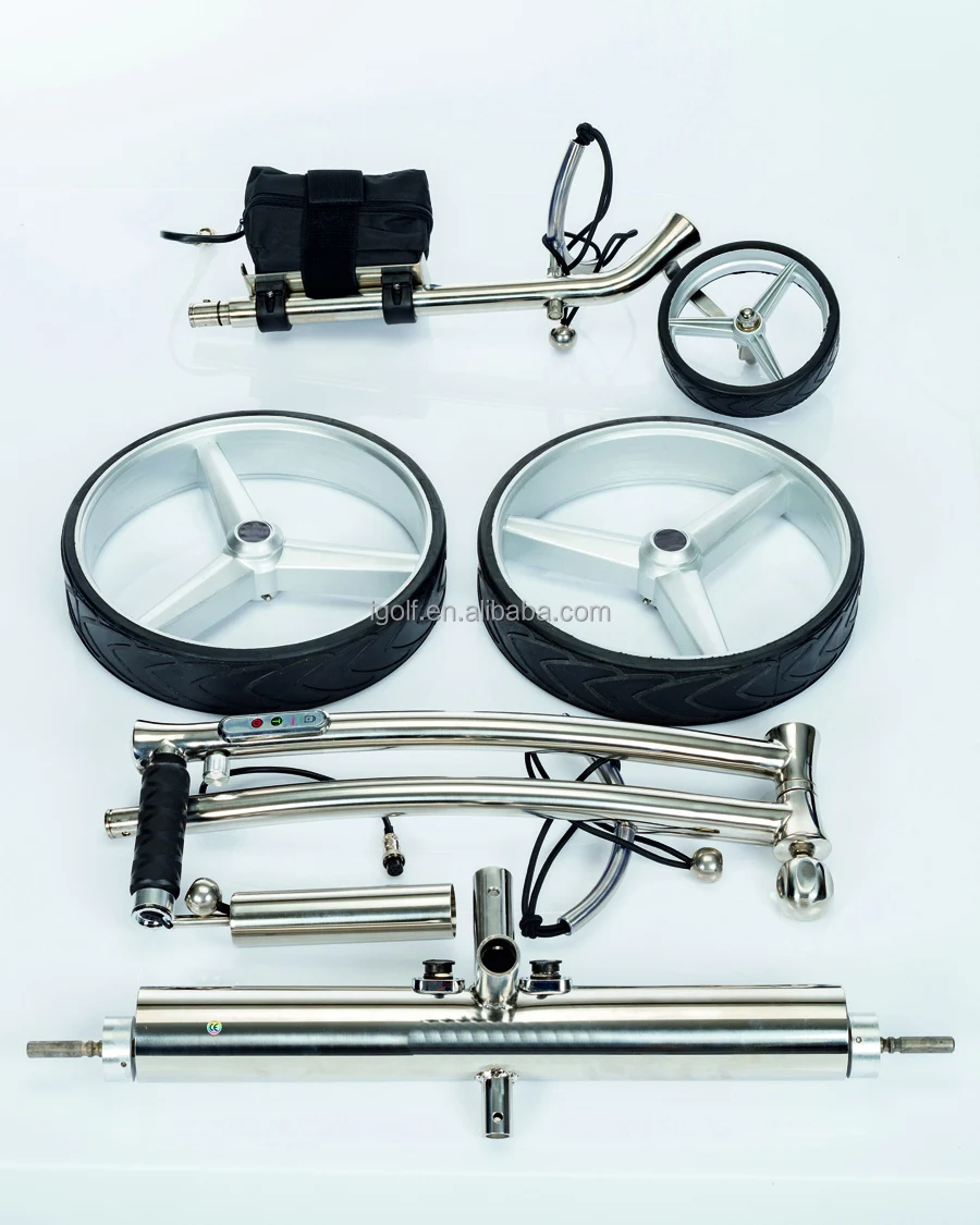 

MAX500 3-Wheel Electric Golf Push Cart w/ Smart Remote & Quick-Fold Tech (2025 Model)