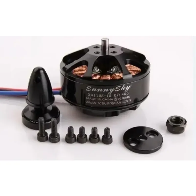 100%  SUNNYSKY X4110S 340 400 460 580 680KV 6S 2.5kg 577W Brushless Motor for Multi-rotor copter