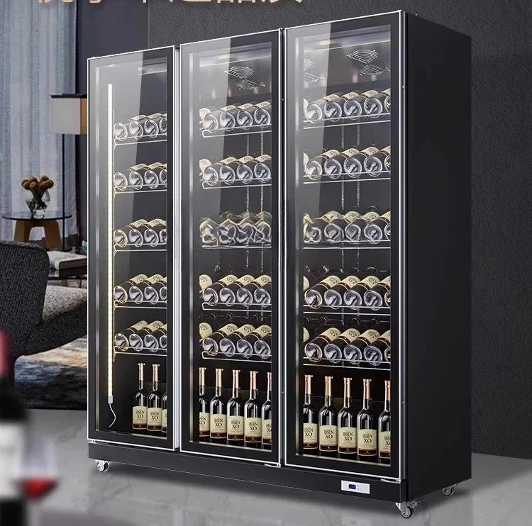 

A61 Red wine refrigerated display cabinet, special refrigerator double door large capacity, wine cabinet