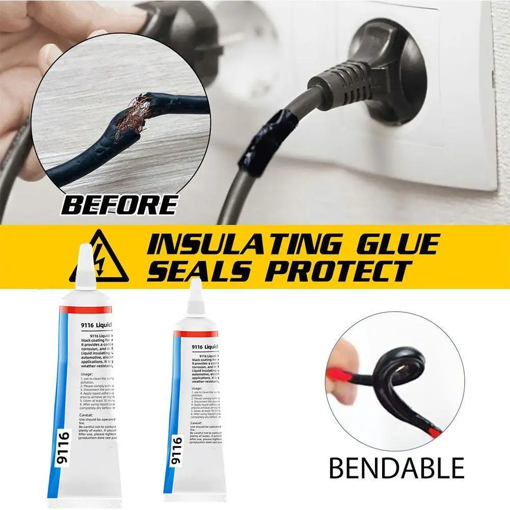 Жидкая-водонепроницаемая-изолента-эпоксидная-смола-черный-клей-быстросохнущий-герметик-для-проводов-и-кабелей-клей-для-домашнего-использования-фиксирующая-линия