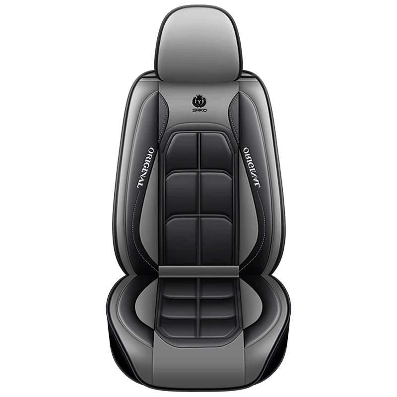 

Универсальный роскошный чехол для автомобильного сиденья из искусственной кожи, удобный и стильный чехол на переднее сиденье, 1 шт.