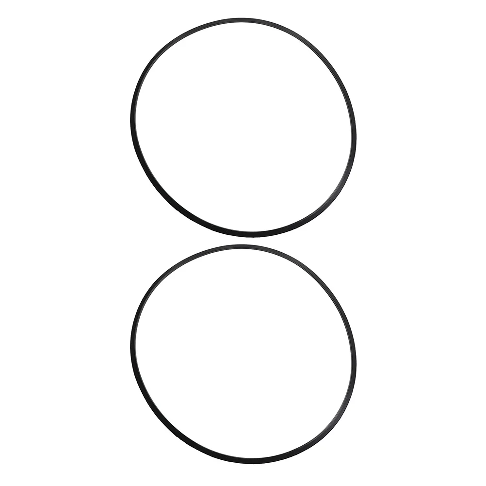 

2 шт., резиновое базовое кольцо для стула для салона, черная стабильная амортизирующая защита для пола, гидравлическая основа, запасные части для парикмахера