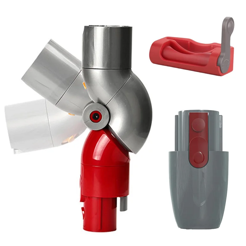 LITE-For Dyson V7 V8 V10 V11 Spare Parts Quick Release Tool Top Adapter 967762-01 Vacuum Attachments Trigger Lock And Bottom Ada