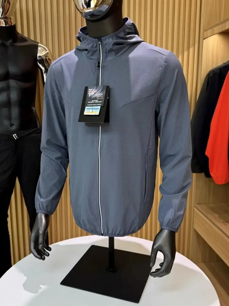 

Wind Tunnel 30 Tech Summer Hat Jaet Breathable Full Clothes Micro-Pore Bla Tech UPF50 Sunscreen Cool Feeling Youth Faion