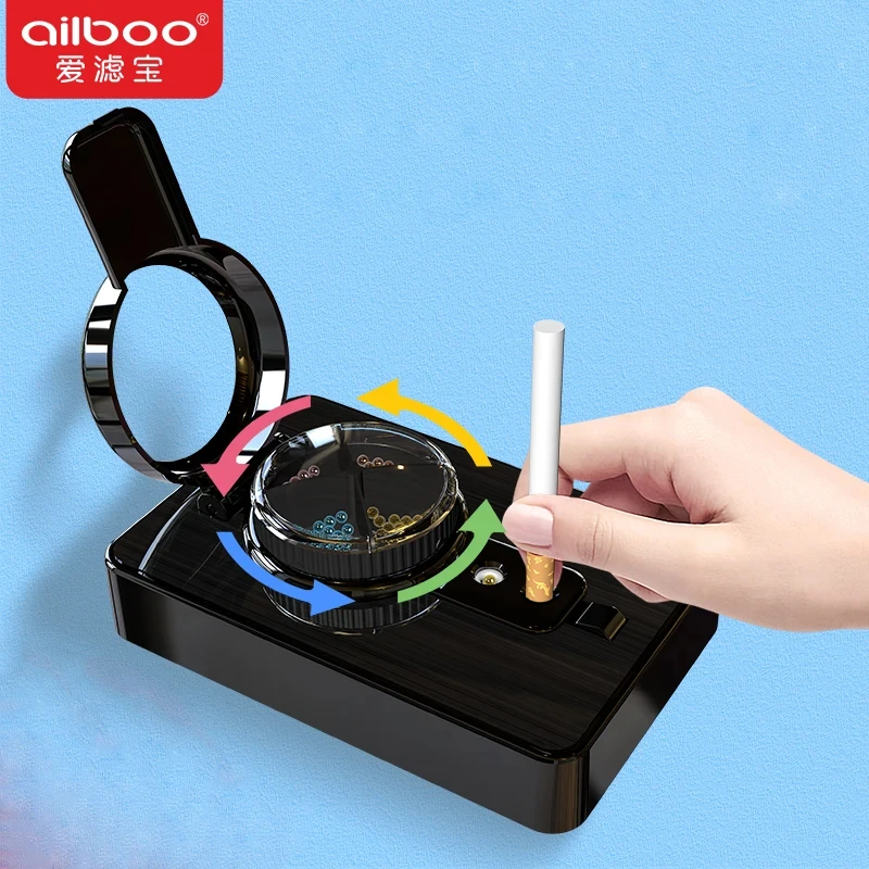 Ailboo-Cigarette Capsule Beads Push On Machine, Automatic Filling, Mint, Osmanthus, Watermelon, Orange Flavor, 400PCs