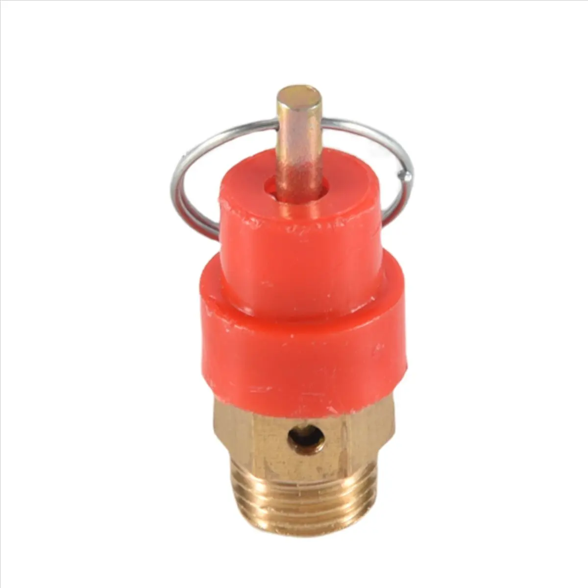 BHBL Pressure relief valve 1/4 PT air compression valve red + gold