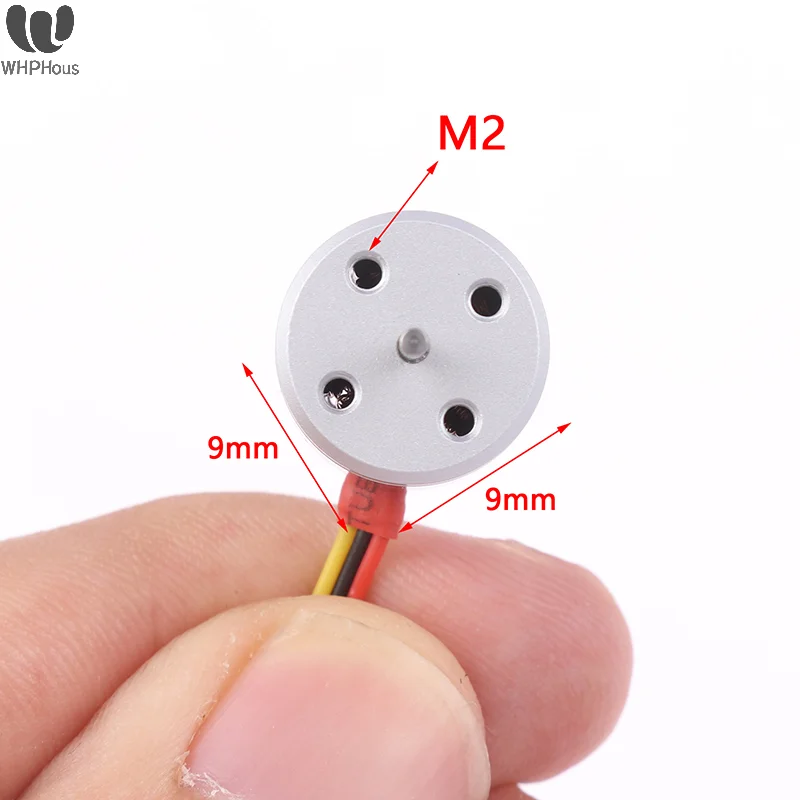 DIY Mini FPV maszyna do przesuwania pomieszczeń Micro 1104 HM silnik bezszczotkowy 1-2S 4300KV Mini zdalnie sterowany Quadcopter drona bezszczotkowy