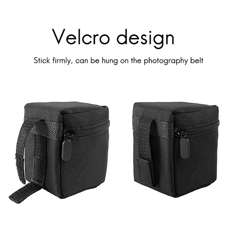 

20X Camera Lens Bag DSLR Padded Thick Shockproof Protective Pouch Case Lens Pouch For DSLR Camera